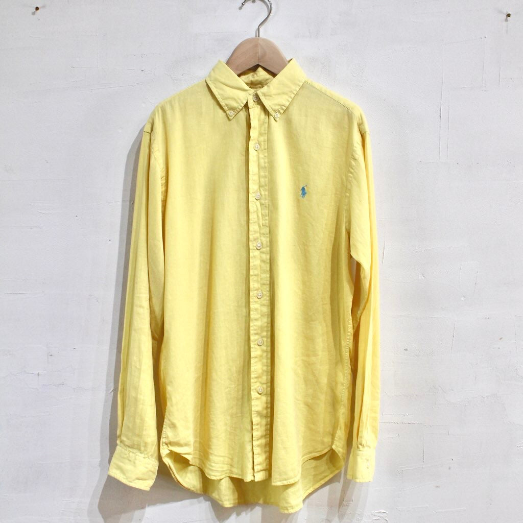 【古着】 ポロラルフローレン / POLO RALPH LAUREN シャツ イエロー