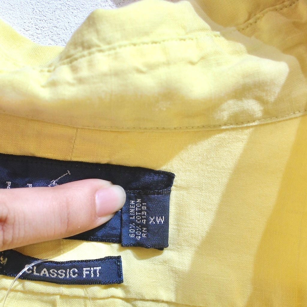 【古着】 ポロラルフローレン / POLO RALPH LAUREN シャツ イエロー