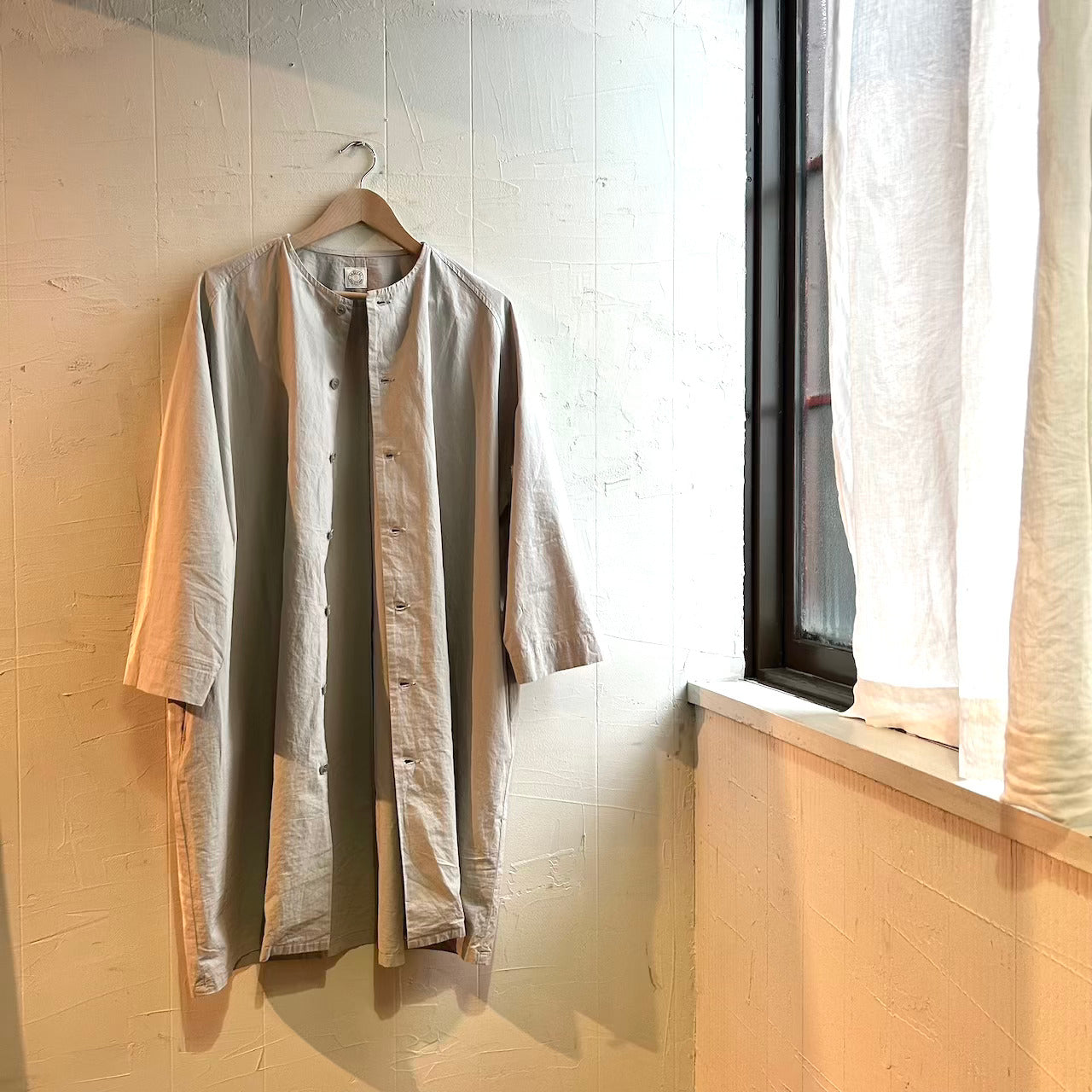 【古着】オーシバル / ORCIVAL コットンワンピース ベージュ