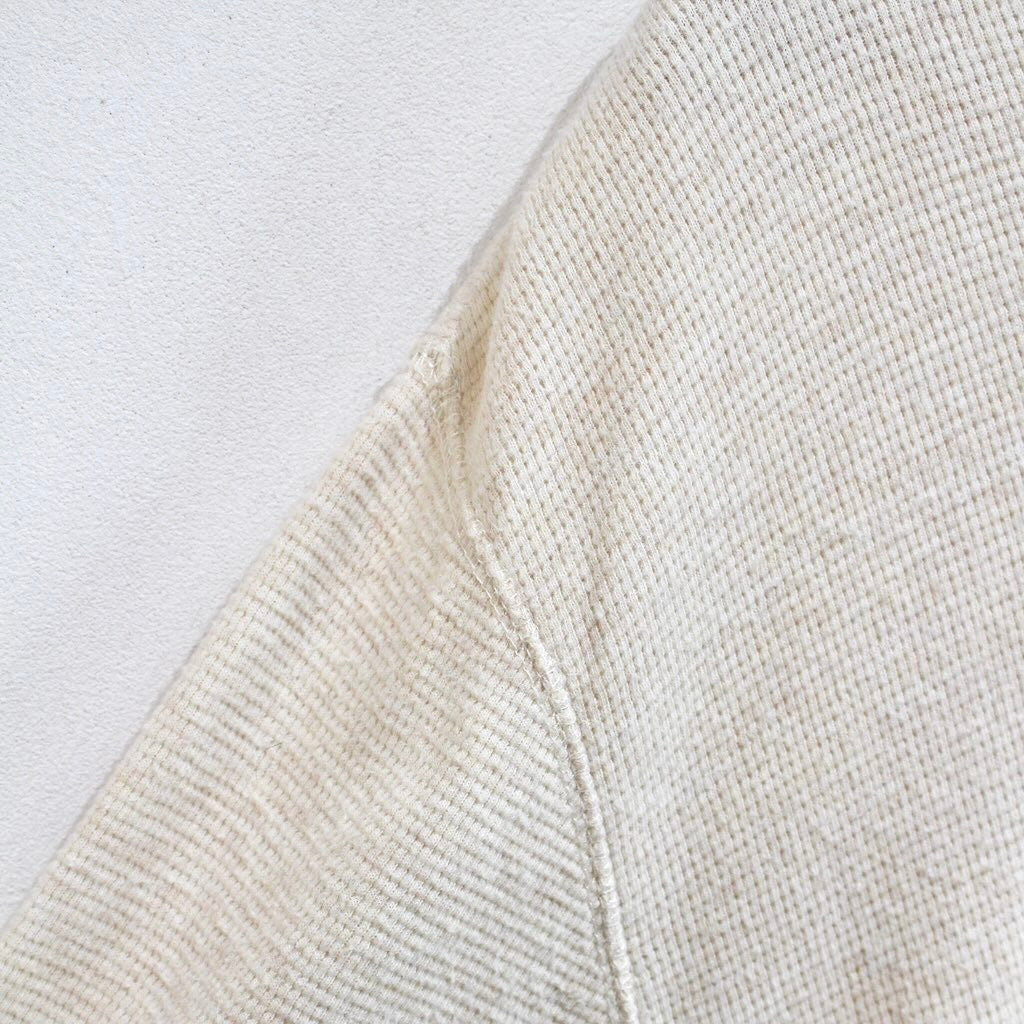 【古着】 ポロラルフローレン / POLO RALPH LAUREN 長袖 サーマルシャツ アイボリー
