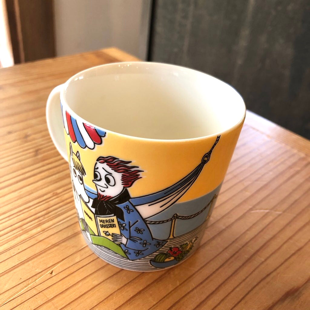 アラビア / ARABIA ムーミン 2013年夏季限定「フローレンと詩人」マグカップ 中古