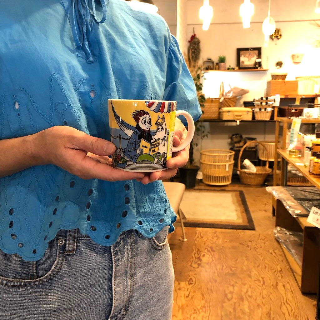 アラビア / ARABIA ムーミン 2013年夏季限定「フローレンと詩人」マグカップ 中古