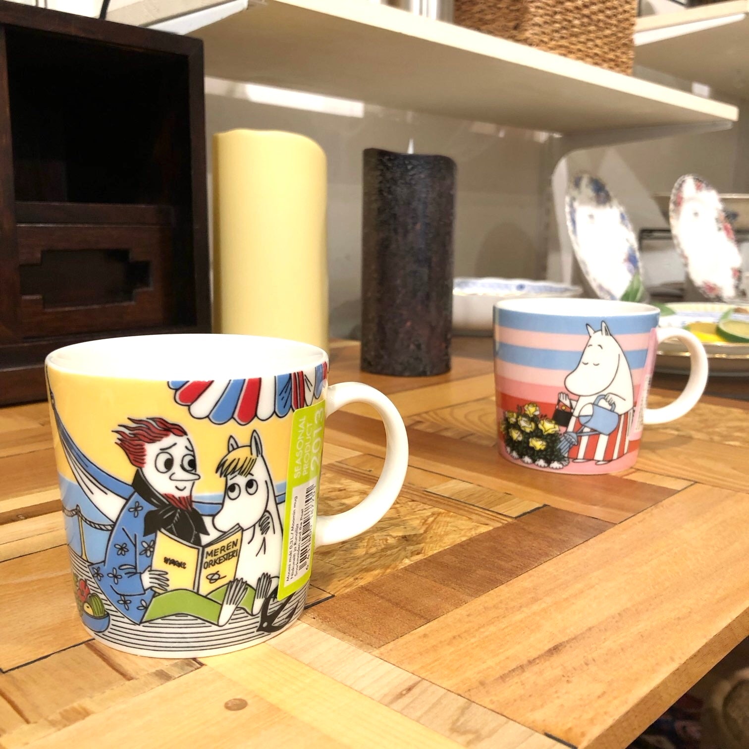 アラビア / ARABIA ムーミン 2013年夏季限定「フローレンと詩人」マグカップ 中古