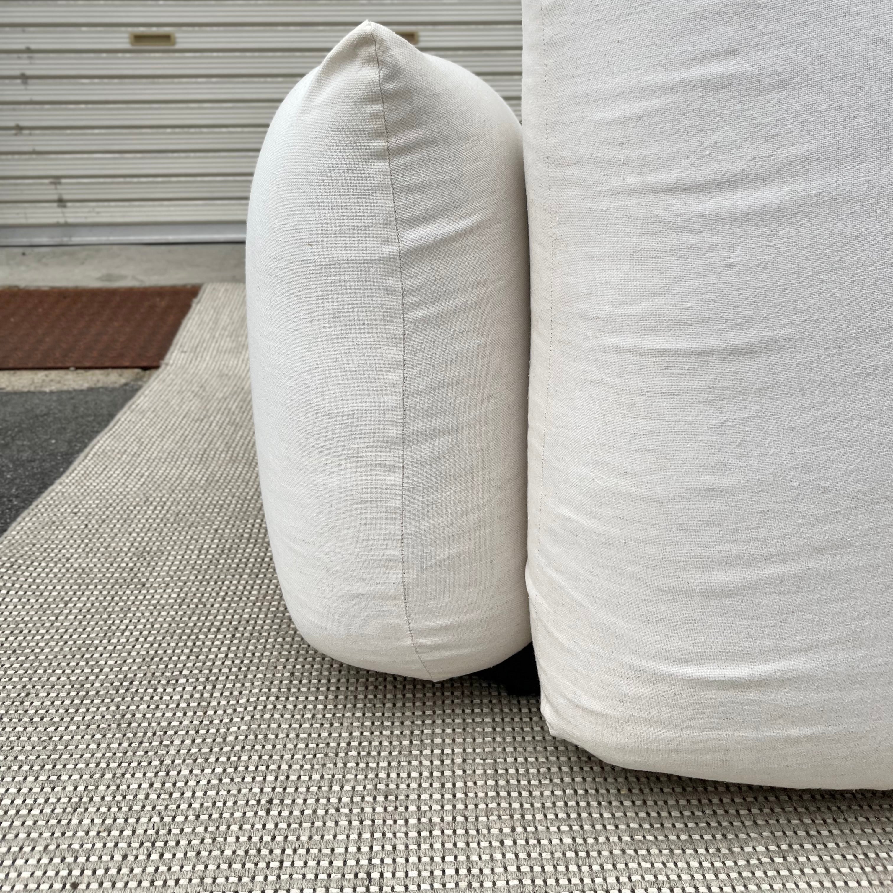 アルフレックス / arflex マレンコ / MARENCO ホワイト 2Pソファ 2人掛け 麻カバー