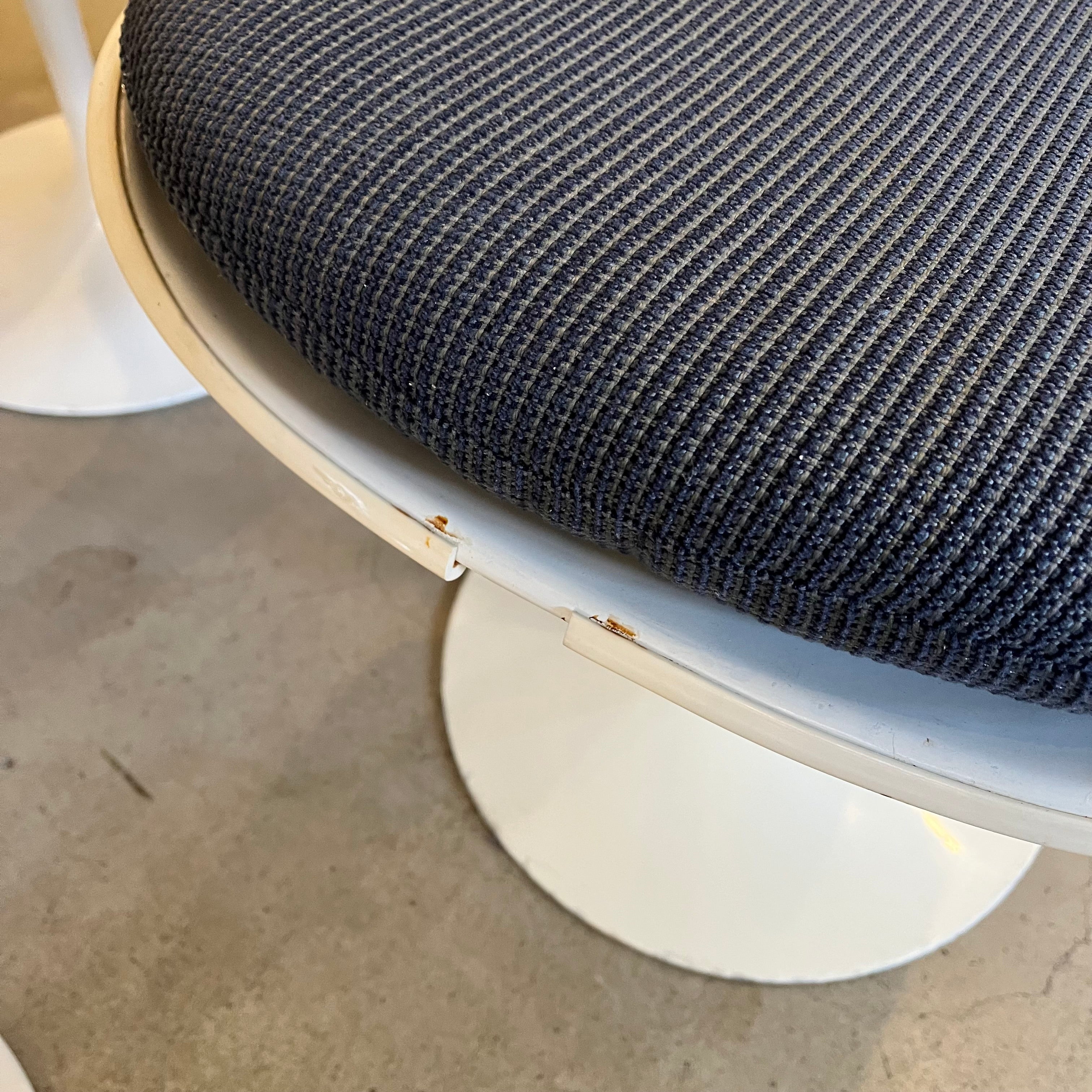 ノール / Knoll チューリップチェア 【ブルー】 ダイニングチェア エーロ・サーリネン ヴィンテージ