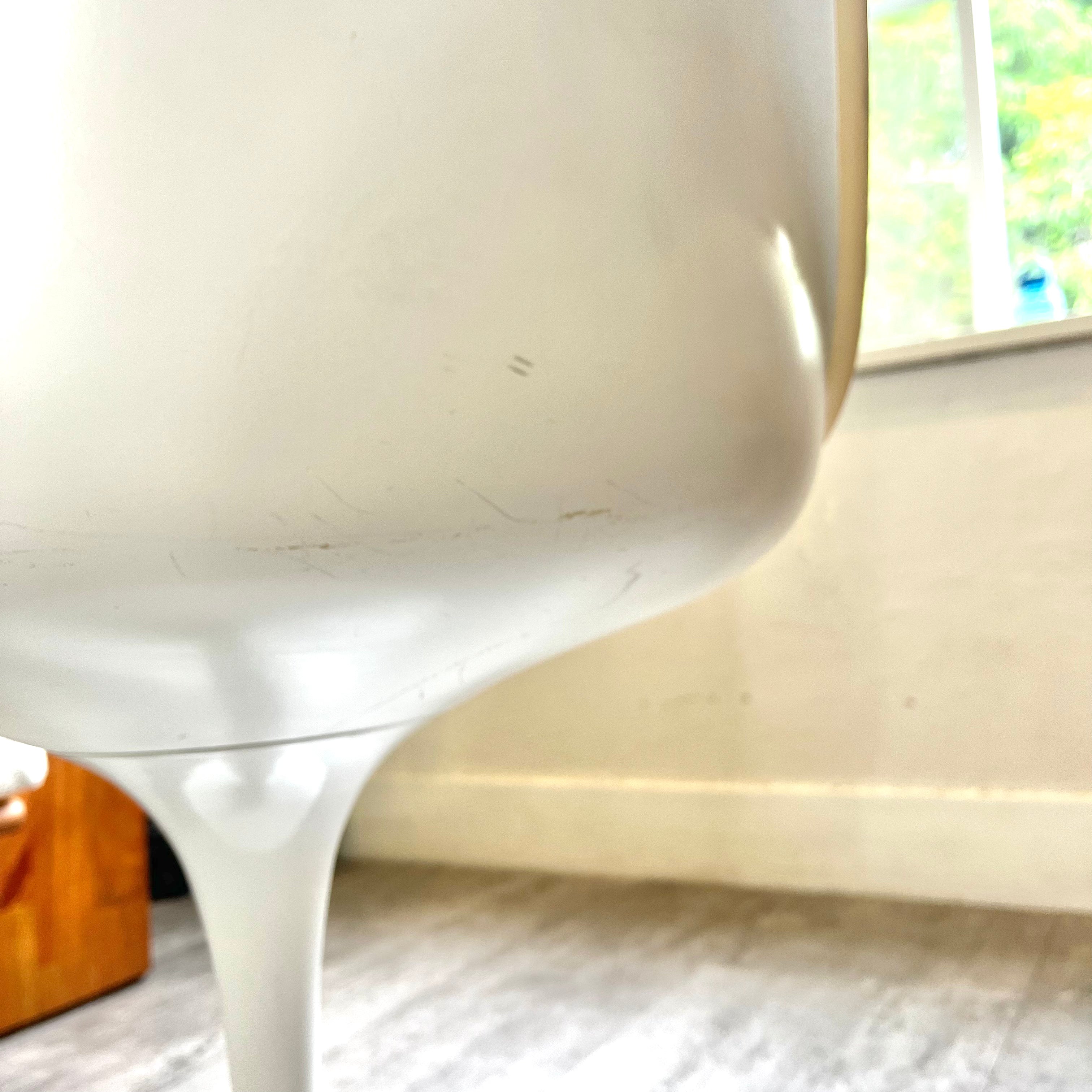 ノール / Knoll チューリップチェア 【ブルー】 ダイニングチェア エーロ・サーリネン ヴィンテージ