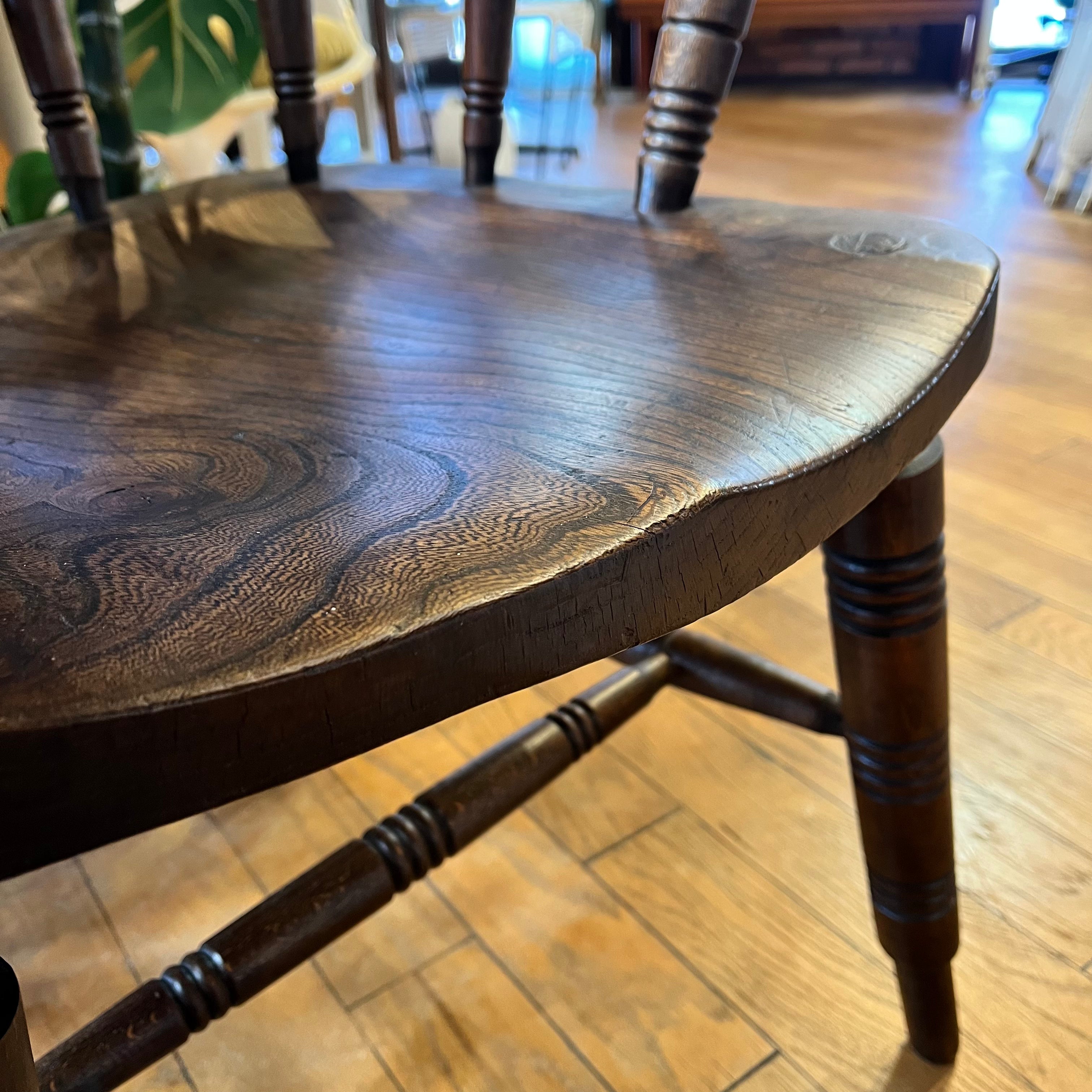 J・エリオット&サン / J.Elliott &Sons キャプテンチェア スモーカーチェア イギリス アンティーク