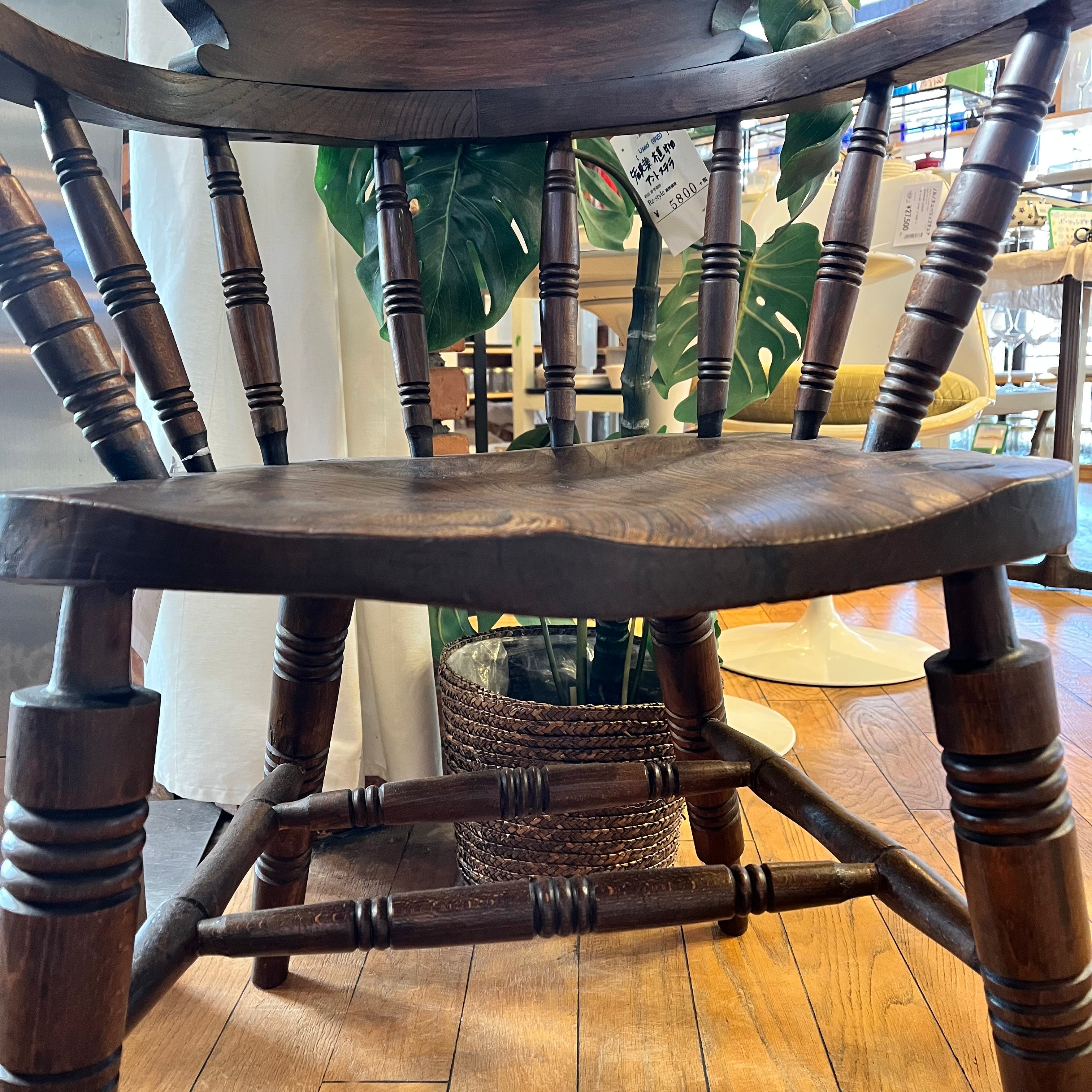 J・エリオット&サン / J.Elliott &Sons キャプテンチェア スモーカーチェア イギリス アンティーク