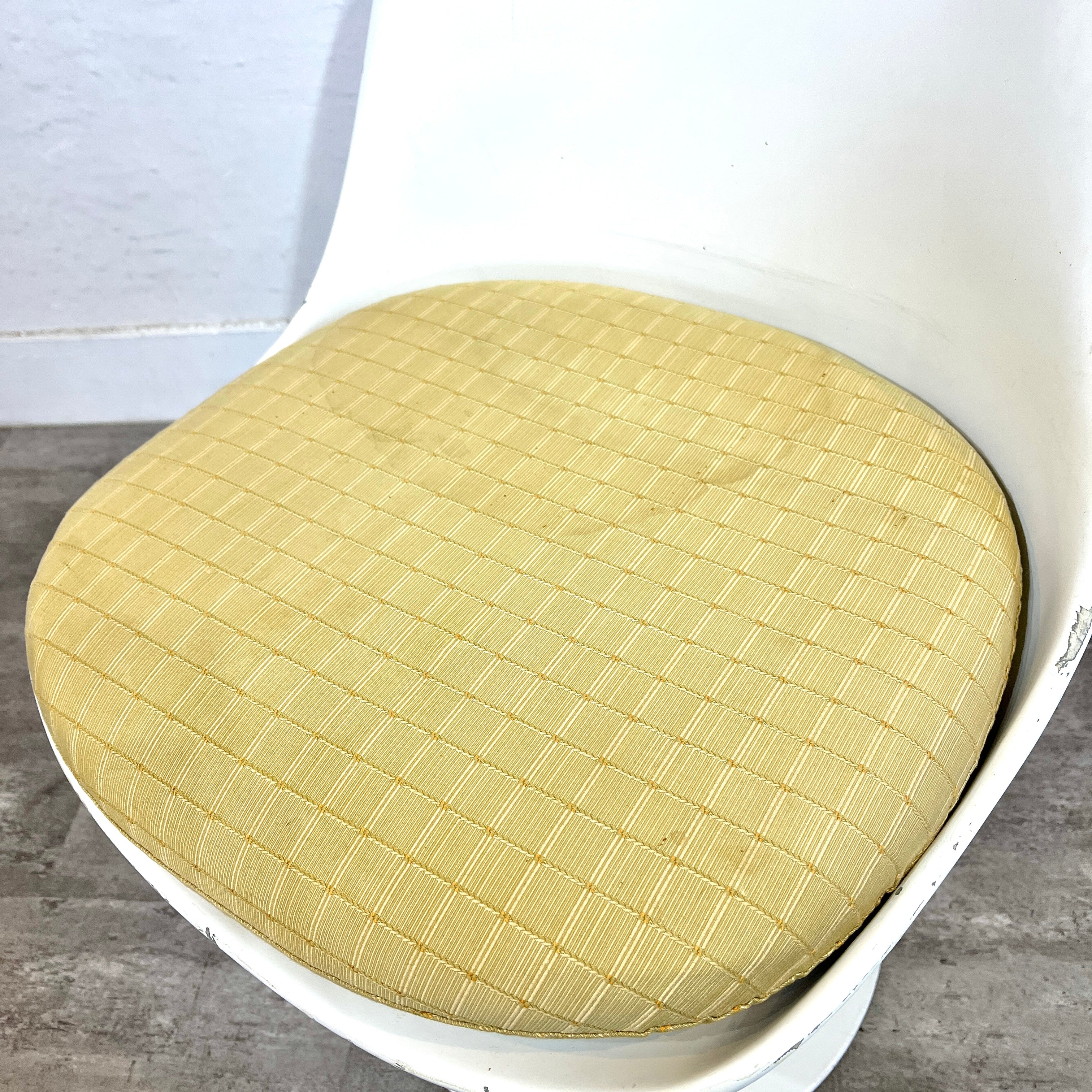 ノール / Knoll チューリップチェア 【イエロー】 ダイニングチェア エーロ・サーリネン ヴィンテージ 【ゴムなし】