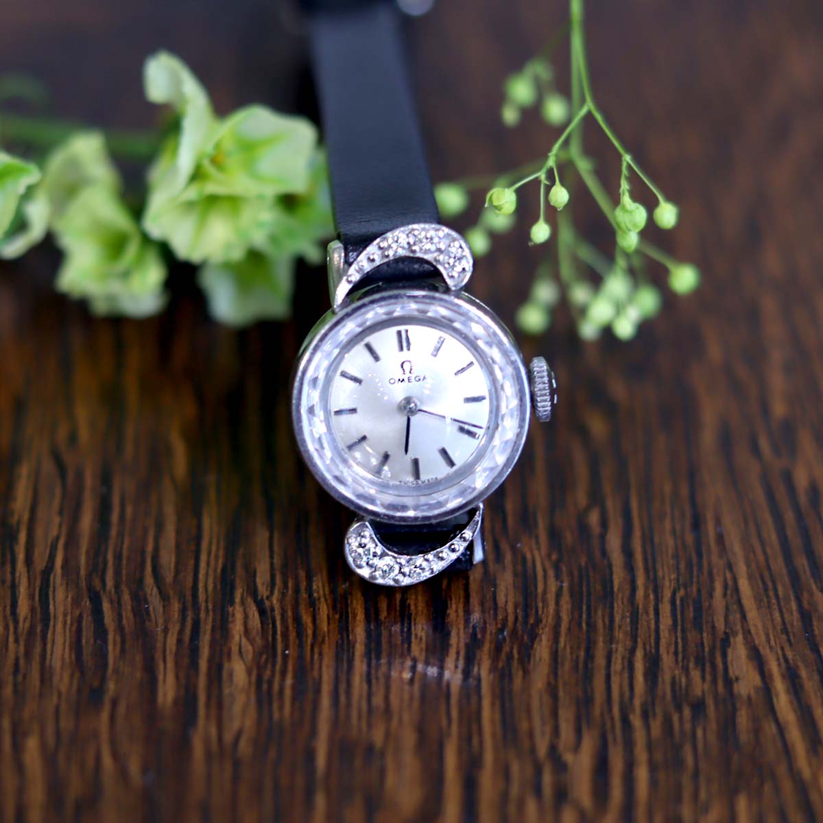 良品 可動品】 オメガ 腕時計 手巻き アンティーク レディース  