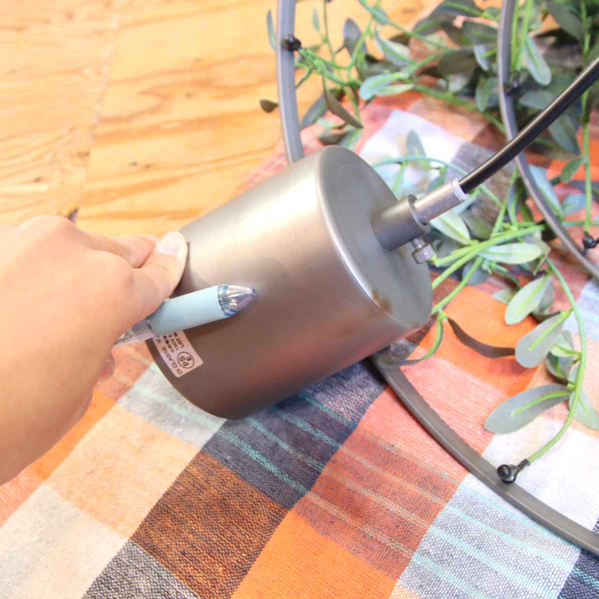 ディクラッセ / DI CLASSE ミニフォレスティ アイアン ペンダントランプ 中古