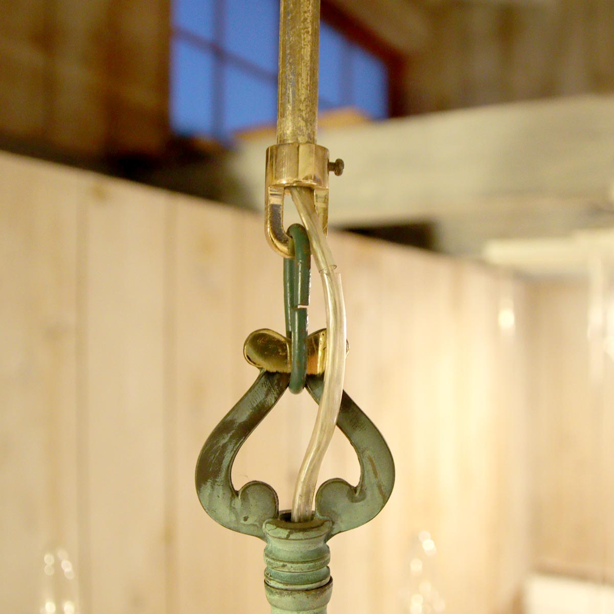 遠藤照明 シャンデリア アンティーク調ライト 天井照明 中古