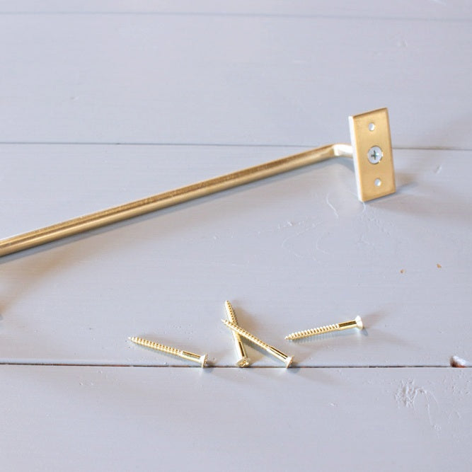 千葉工作所 タオルホルダー S 真鍮 Towel Holder Brass-S
