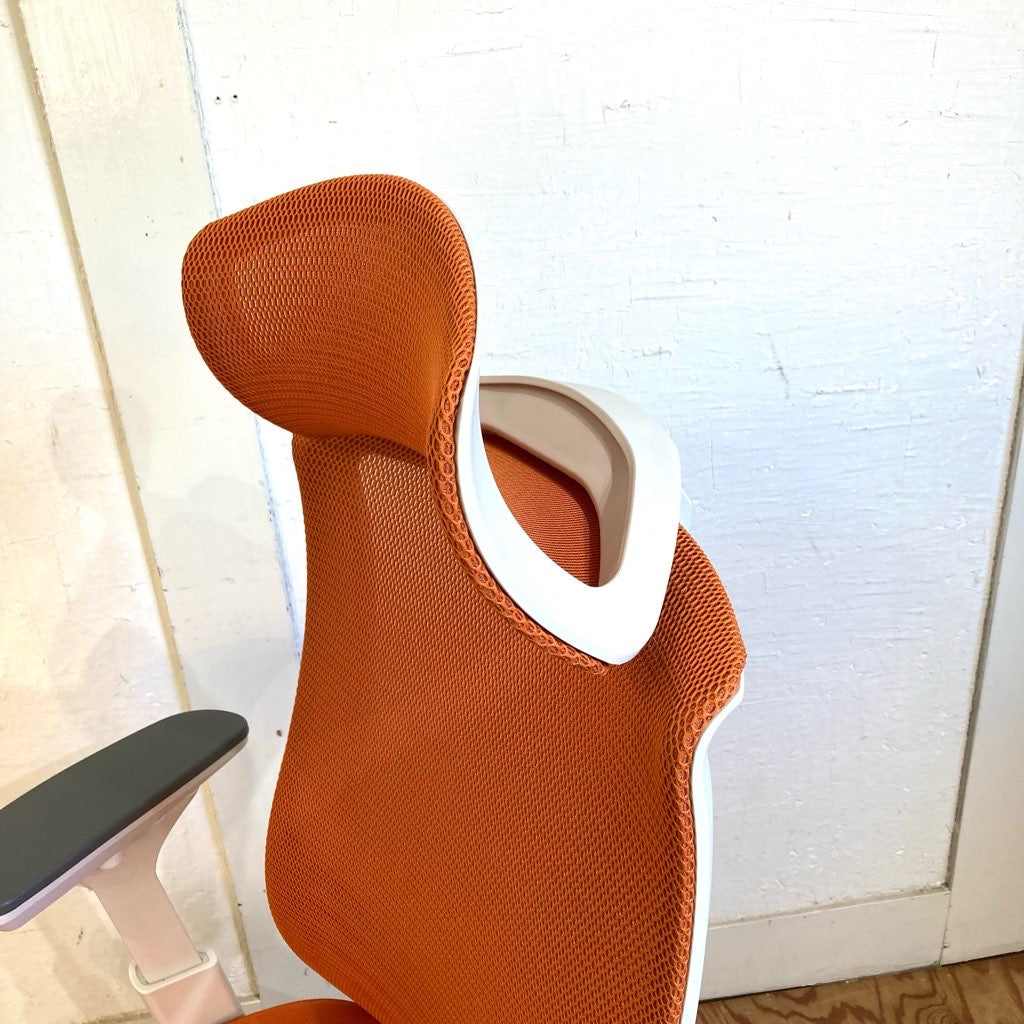 コクヨ / KOKUYO ベゼル / Bezel オフィスチェア ワークチェア ヘッドレスト付き 可動肘 CRS-G2822E1 中古 <i>動画あり</i>