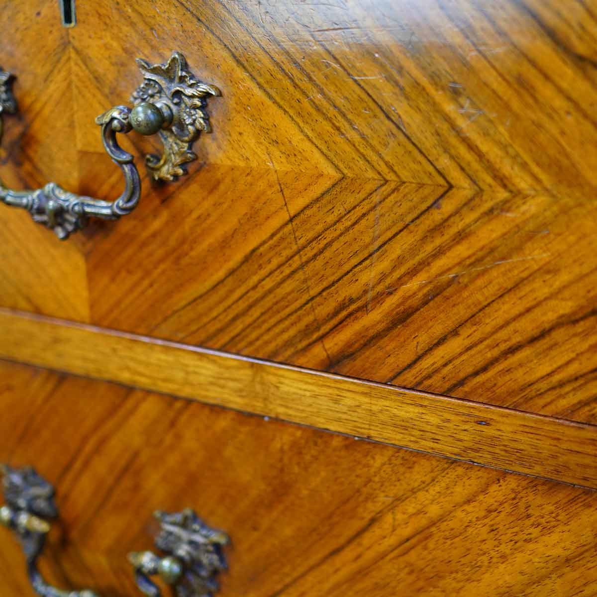 アンティーク チェスト 4段 たんす 中古