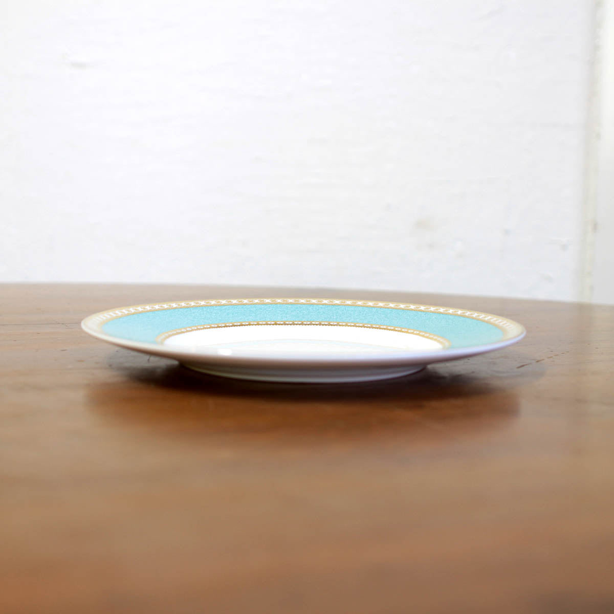 ウェッジウッド / WEDGWOOD ユーランダーパウダー / ULANDER POWDER ターコイズ ブルー プレート 食器 皿 中古