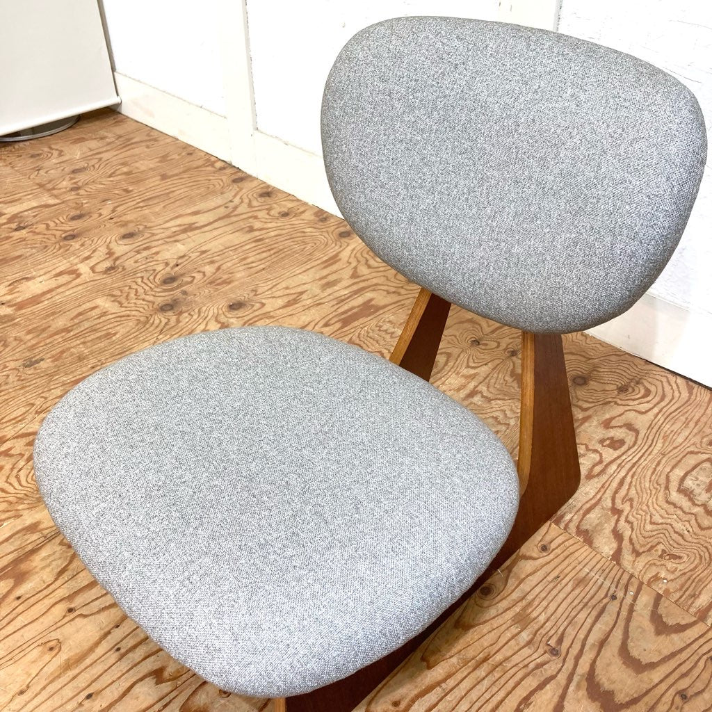 天童木工 / Tendo 低座イス チーク材 長大作 中古