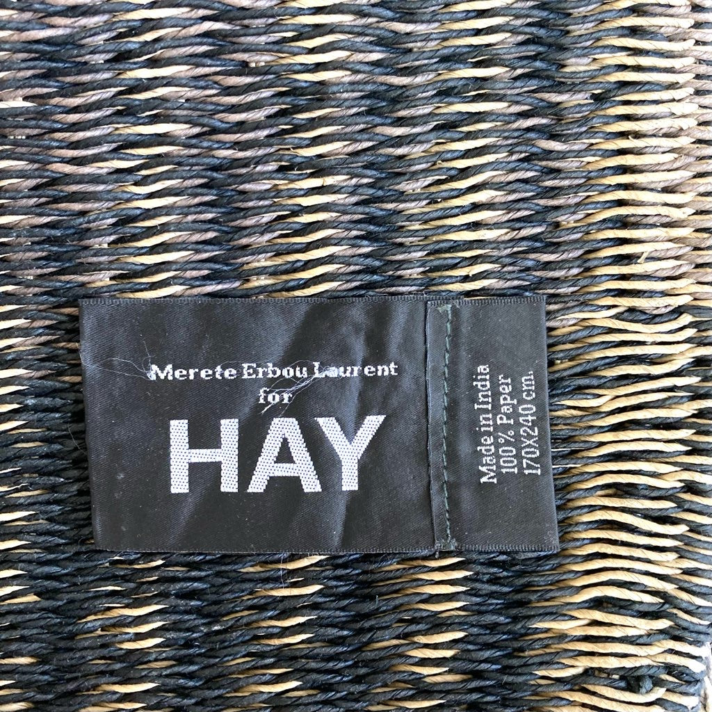 ヘイ / HAY ラグマット 敷物 紙糸 158×236 中古