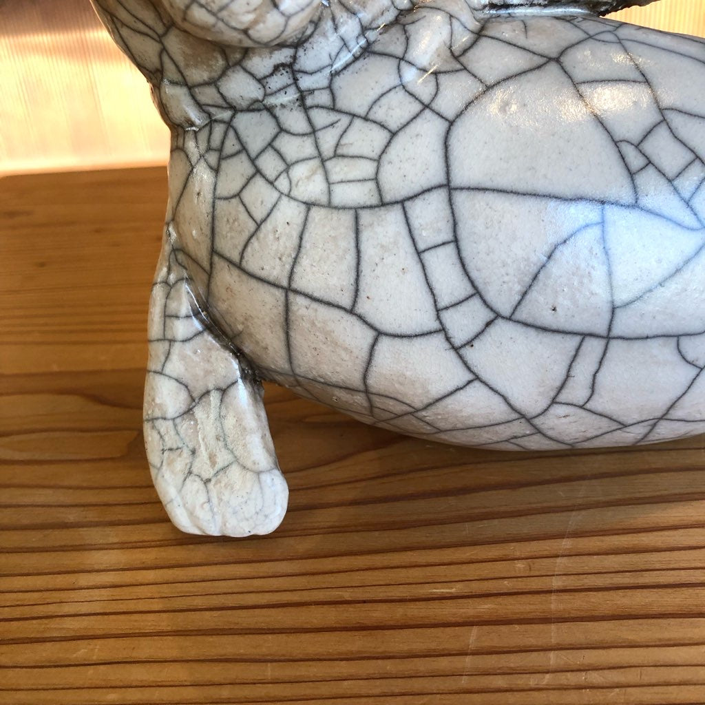 アザラシ オブジェ インテリア雑貨 中古