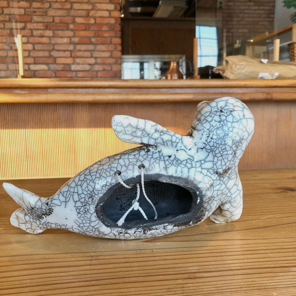 アザラシ オブジェ インテリア雑貨 中古