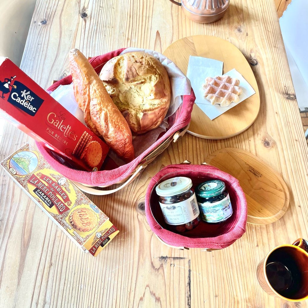 ロンガバーガー / Longaberger バスケット 大 カントリー 蓋つきかご 中古