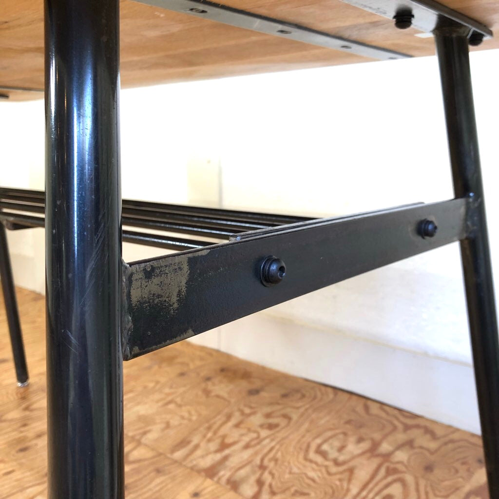 クラッシュゲート / CRASH GATE ノットアンティークス / Knot antiques  クッパ ダイニング テーブル  W135 オーク材 中古