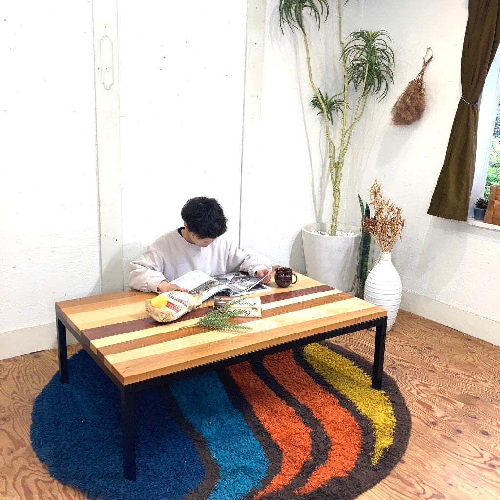 高松辰雄商店 / TAKATATSU&CO 無垢寄木のセンターテーブル 中古