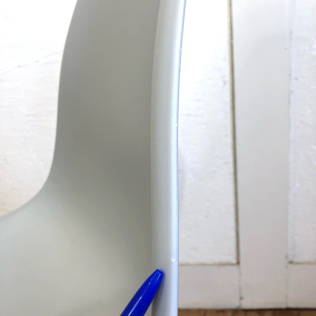 ヴィトラ/vitra サイドシェルチェア グレー ドゥエルレッグ チャールズ&レイ・イームズ 中古