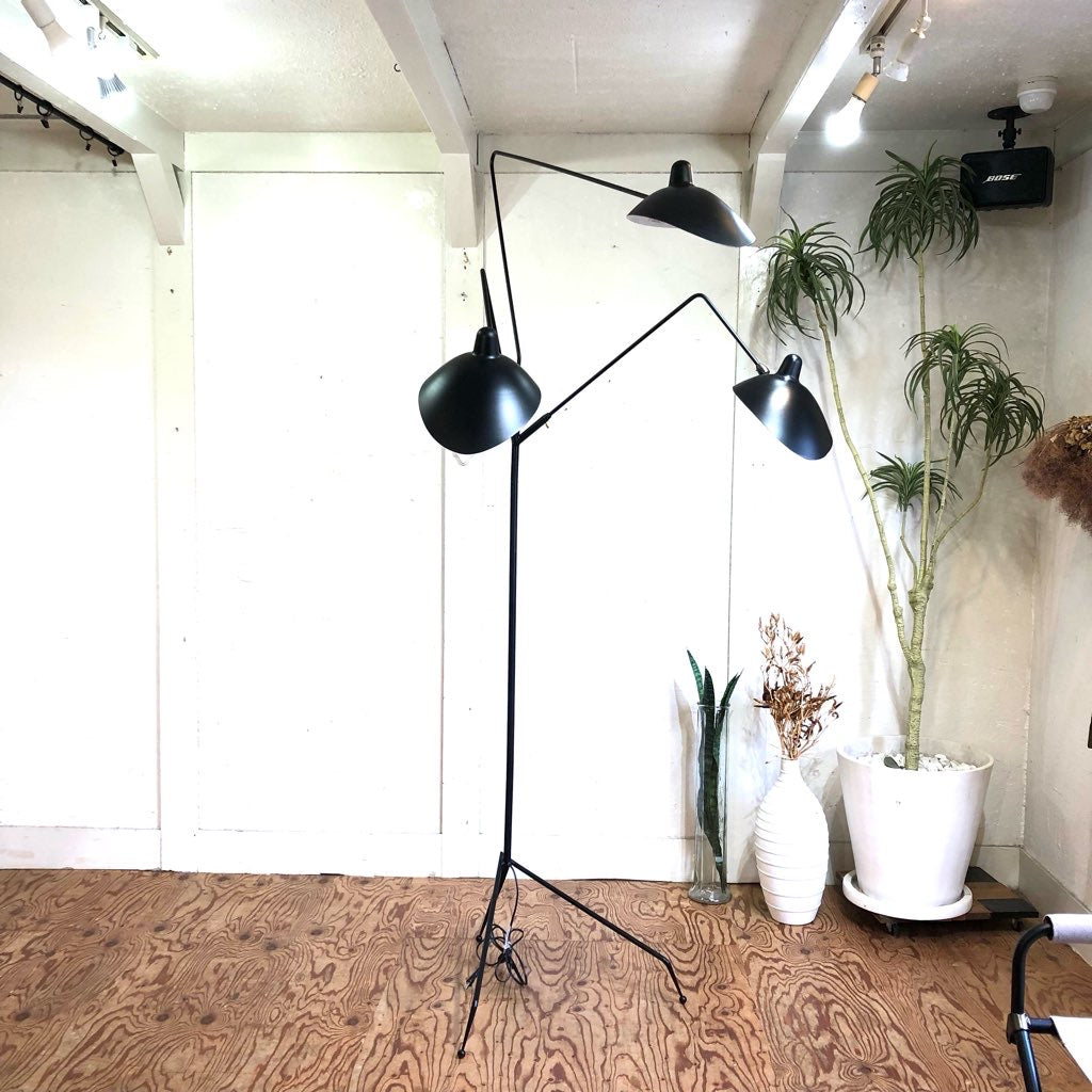 イデー / IDEE ランパデール トワ ルミエーレ / LAMPADAIRE 3 LUMIERES フロアライト セルジュ・ムーユ 展示品<i>動画</i>