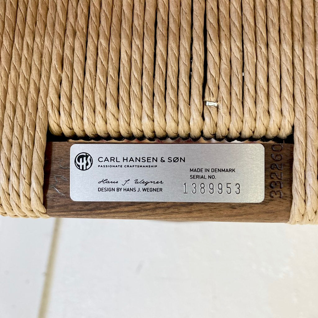 カールハンセン&サン / Carl Hansen & Søn Yチェア CH24 【4】ハンスJ.ウェグナー ウォールナット ナチュラルペーパーコード 展示品