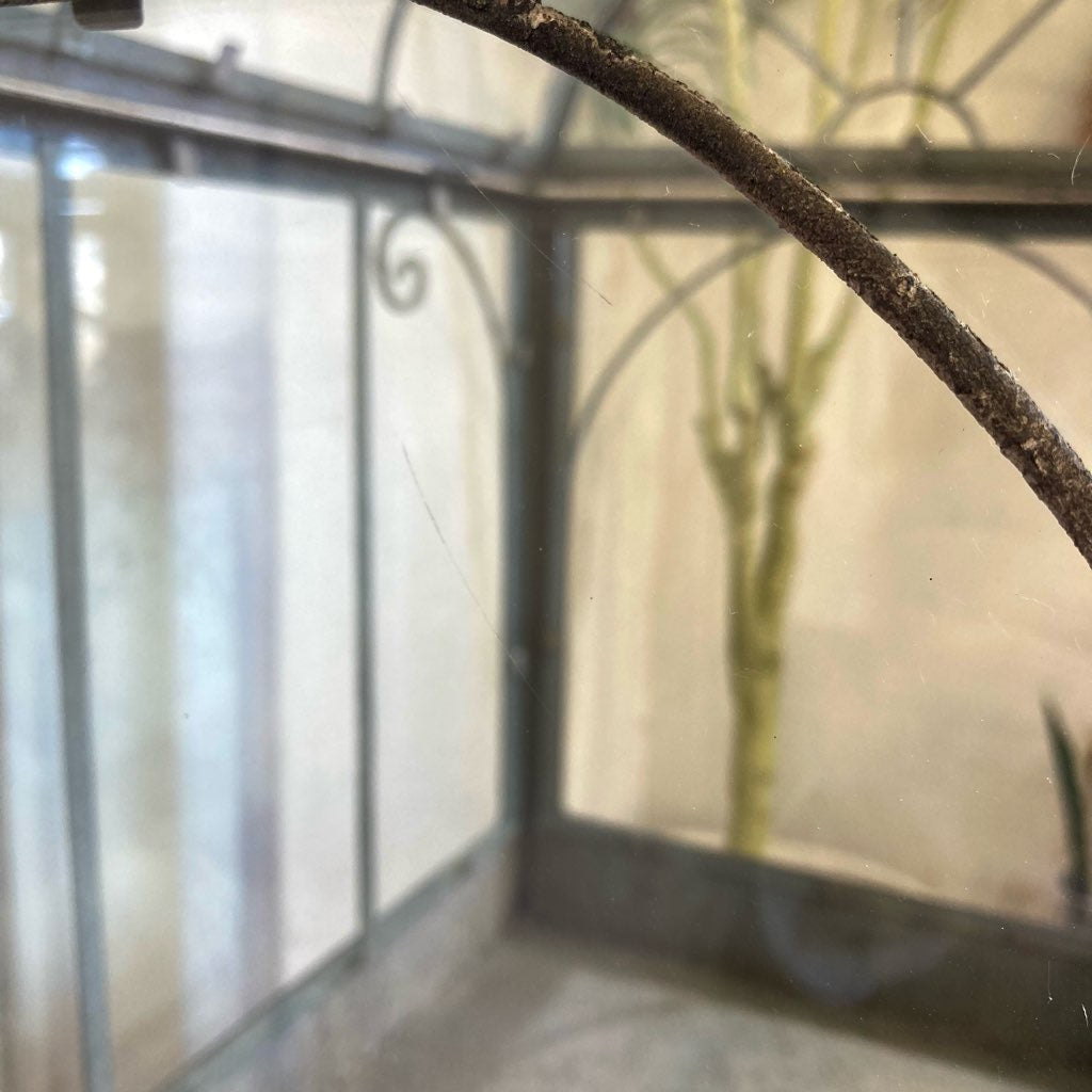 アンティーク調 ガラスショーケース 【大】 什器 ディスプレイ 中古