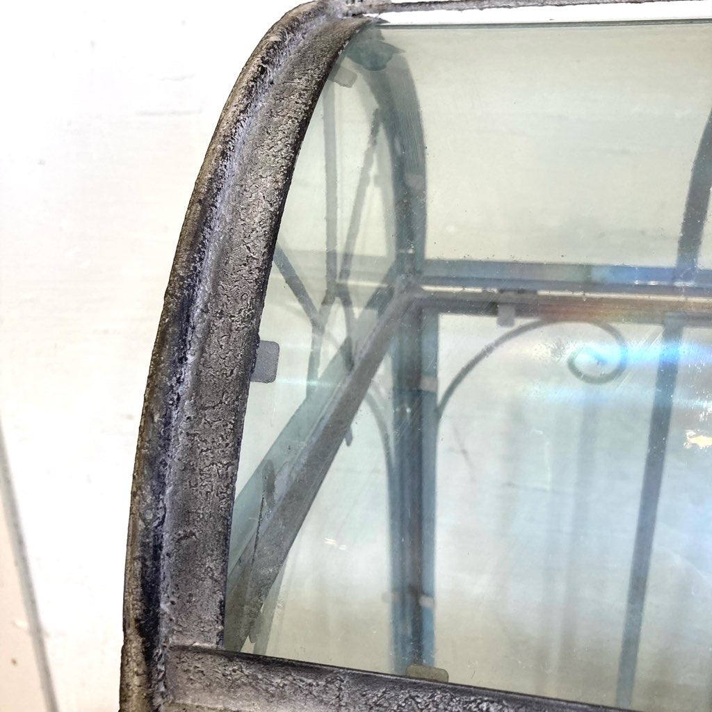 アンティーク調 ガラスショーケース 【大】 什器 ディスプレイ 中古