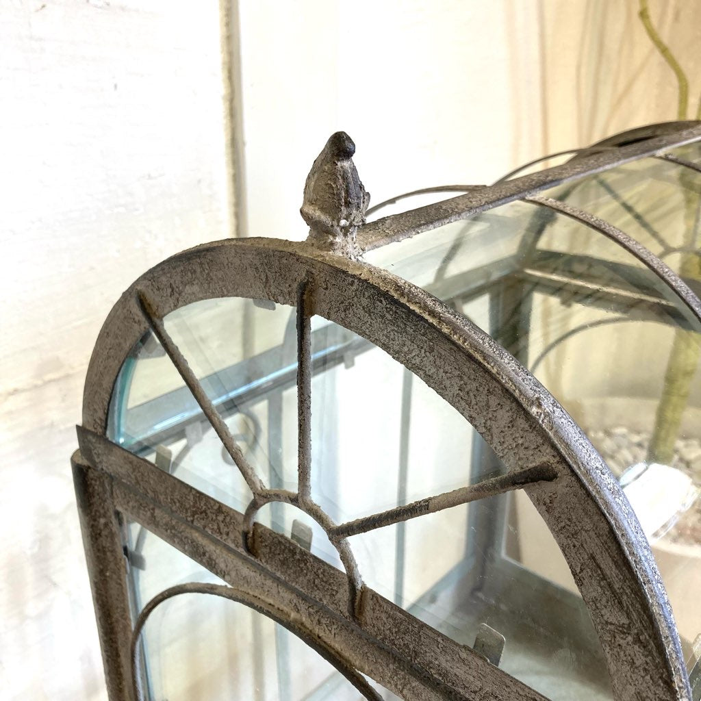 アンティーク調ガラスショーケース 【小】  什器 ディスプレイ 中古