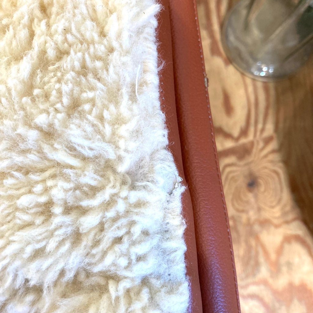 ローズウッドベース オットマン スツール【2】ホワイト ジャパンヴィンテージ