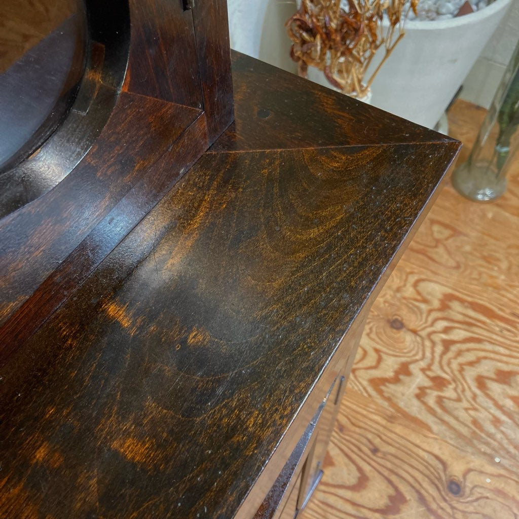 松本民芸家具 58型食器棚 カップボード リビングボード 本棚 中古