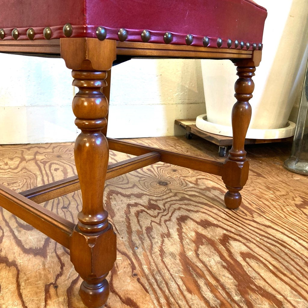 横浜ダニエル ミッシェルサイドチェア ダイニングチェア 本革 A-504 中古