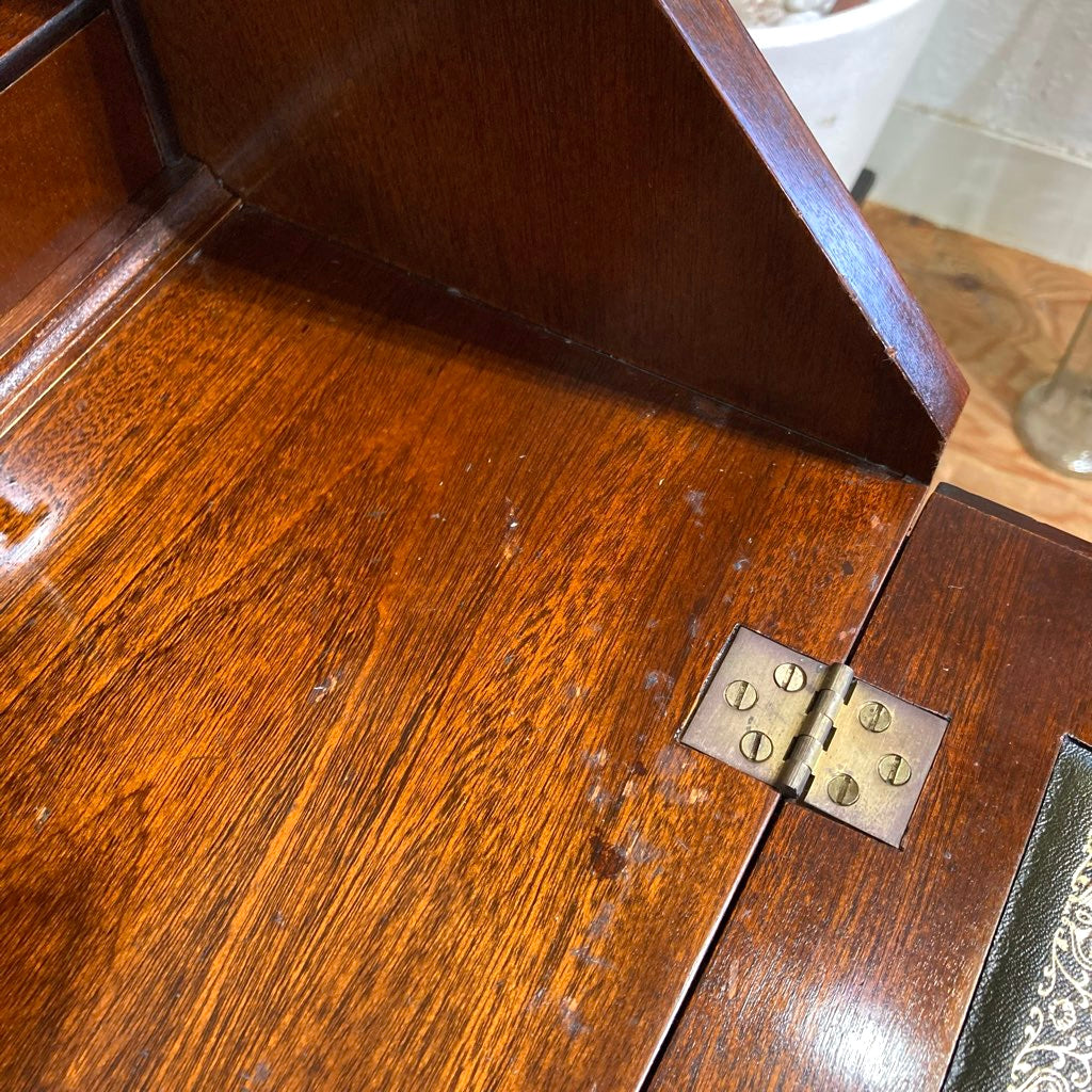 ライティングチェスト デスク 収納  英国アンティーク