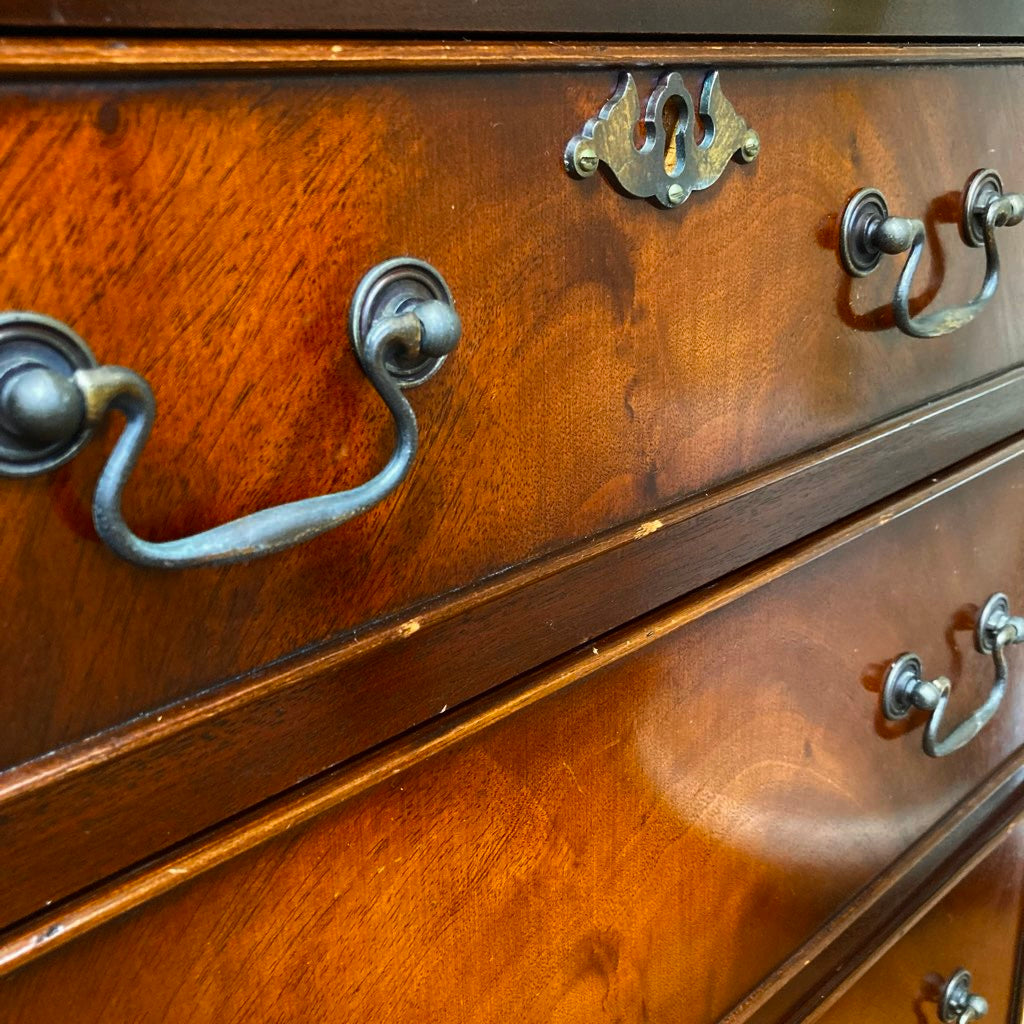 ライティングチェスト デスク 収納  英国アンティーク