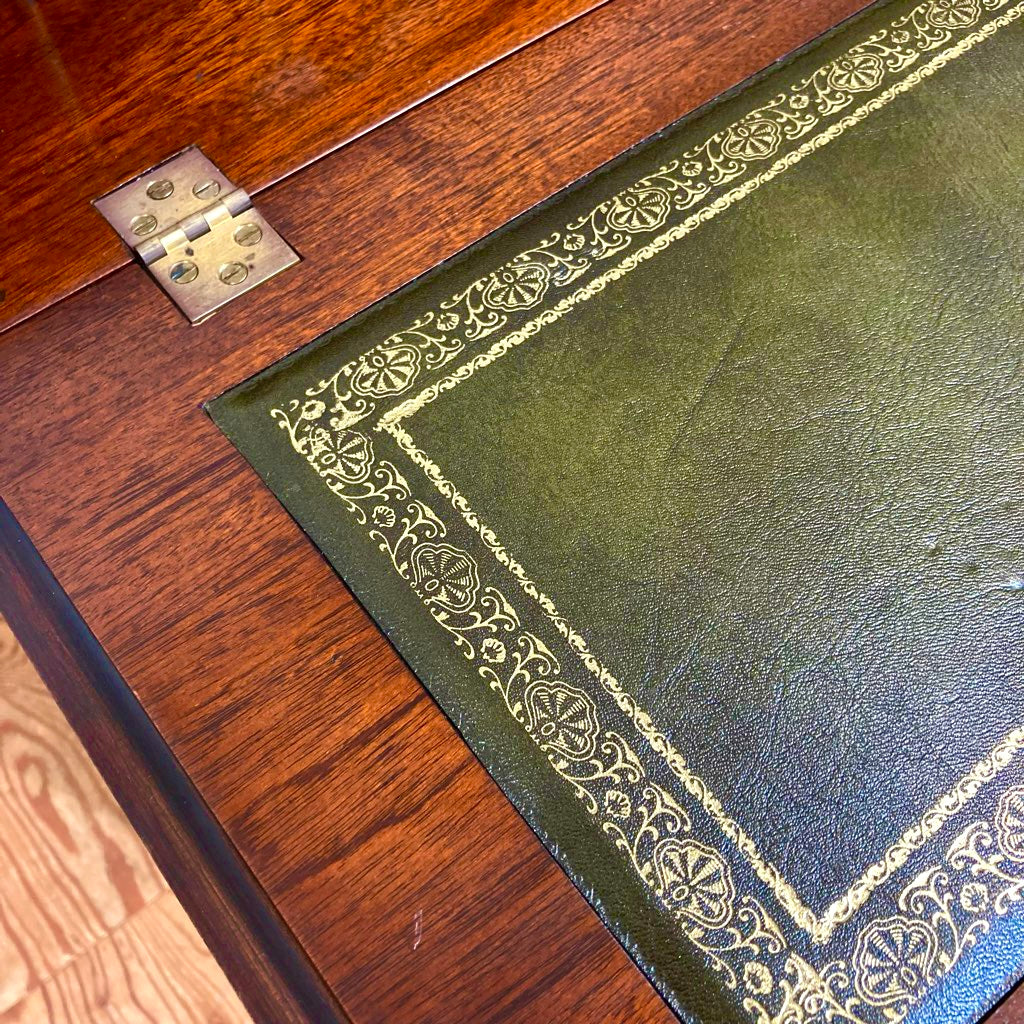 ライティングチェスト デスク 収納  英国アンティーク