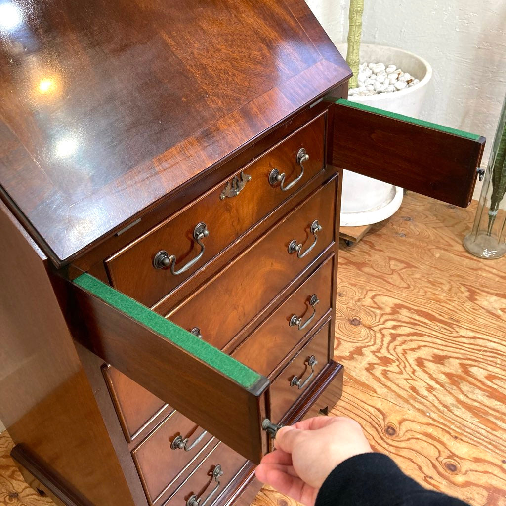 ライティングチェスト デスク 収納  英国アンティーク