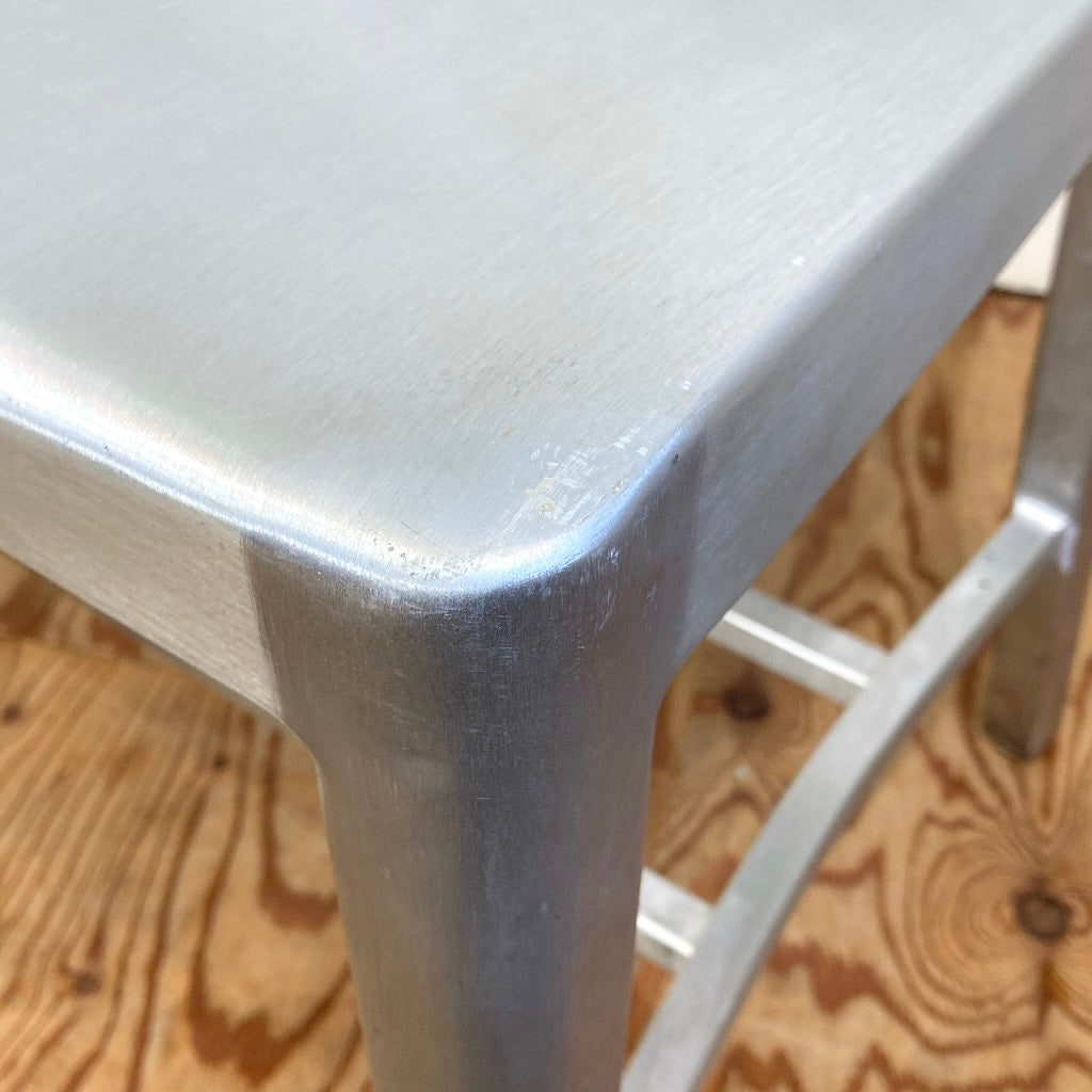 エメコ / EMECO 1006ネイビーチェア / 1006NAVY CHAIR シルバーチェア  中古