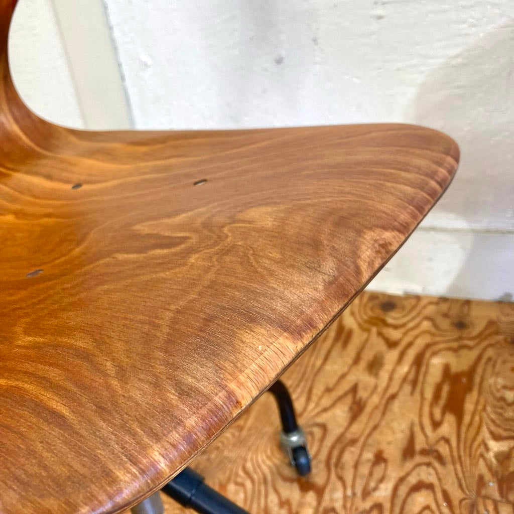 パグホルツ / PAGHOLZ PAGWOOD プライウッドデスクチェア キャスター付 アイパグ ドイツ ヴィンテージ