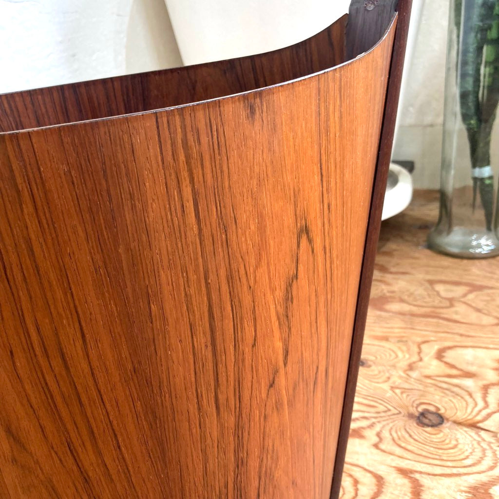 ピー・エス・ヘッゲン / P.S.Heggen ウェストペッパーバスケット オーバルバスケット ローズウッド 北欧 ノルウェー ヴィンテージ