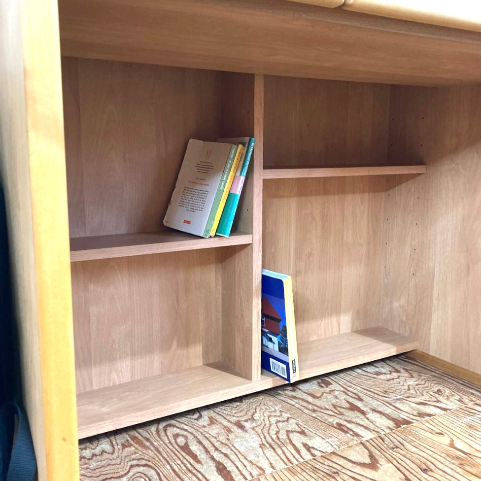 堀田木工 hotta woody ダック / DUCK デスク ワゴン チェア 3点セット 勉強机 中古