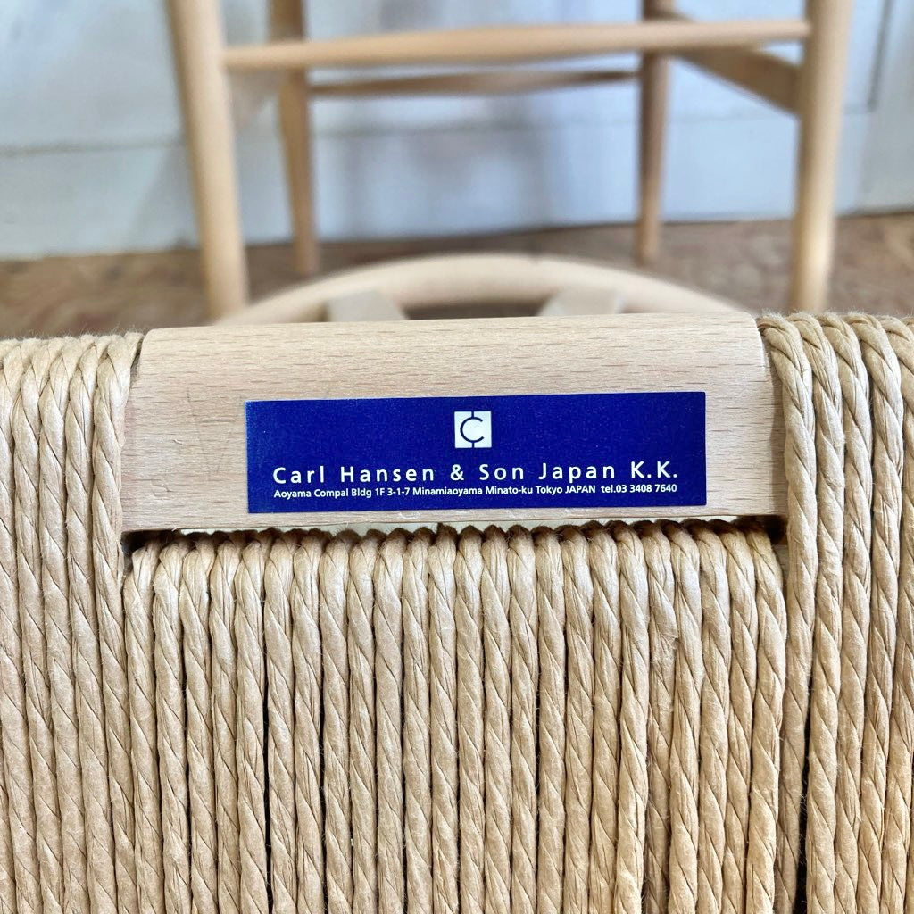 カールハンセン&サン / Carl Hansen & Søn  Yチェア CH24 ビーチ ソープフィニッシュ 【1】ハンスJ.ウェグナー 中古