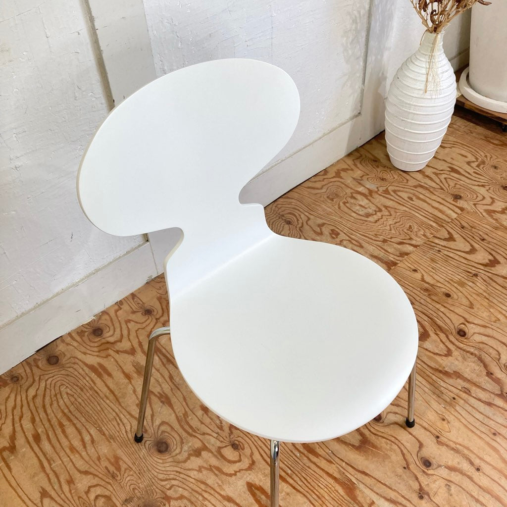 フリッツハンセン / FRITZ HANSEN アントチェア / antchair 【2】 ホワイト アルネ・ヤコブセン 中古