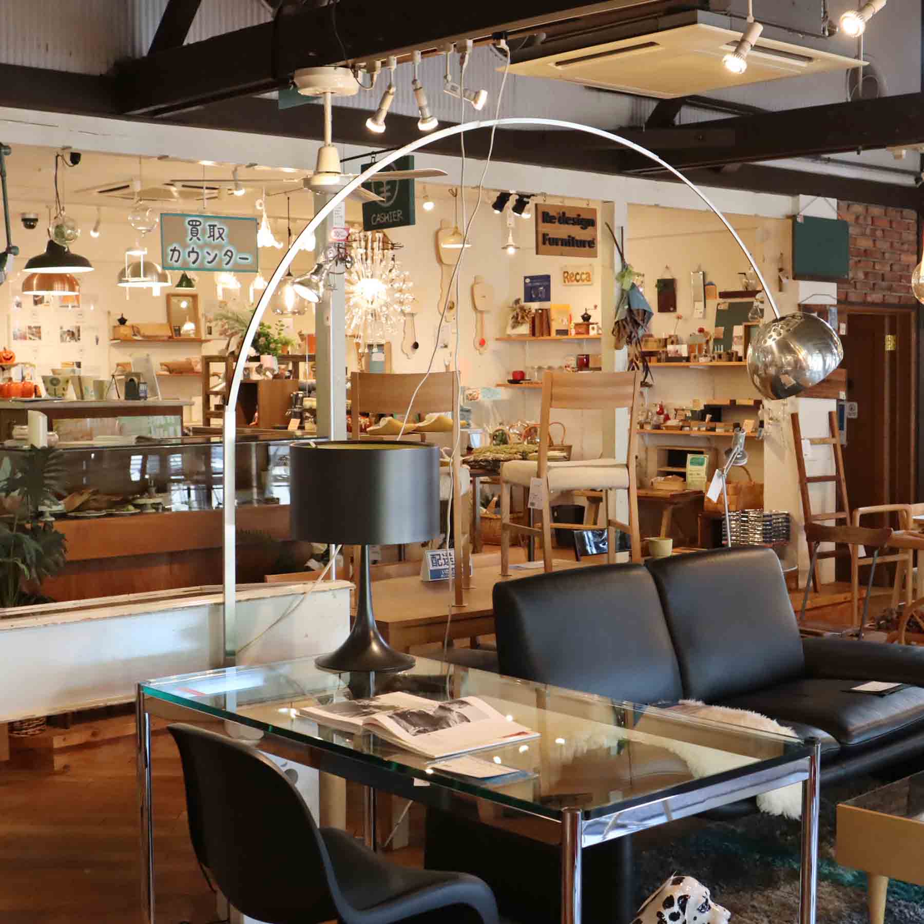 フロス / flos アルコ / ARCO フロアライト 照明 スタンドライト 中古