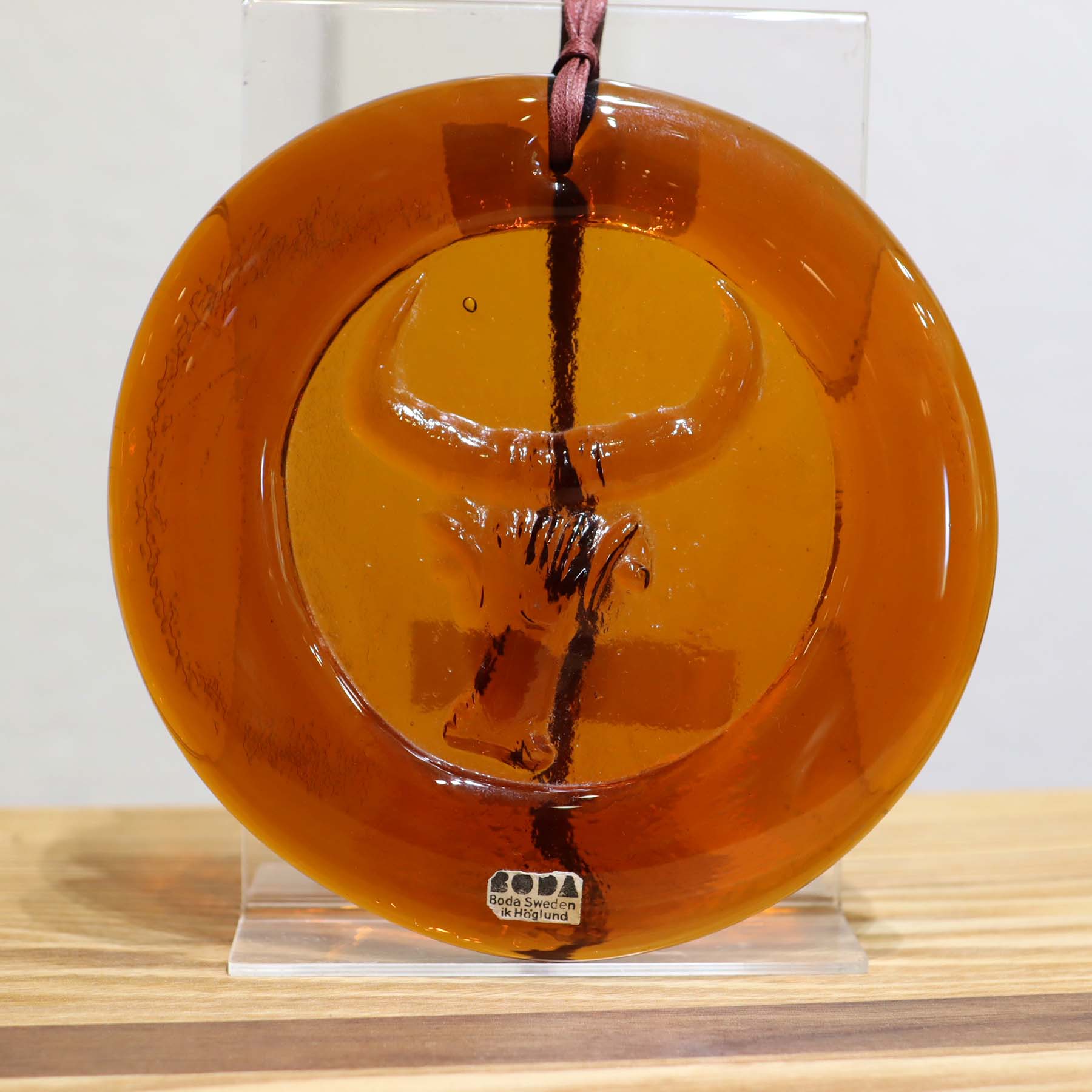 ガラス壁掛けオーナメント