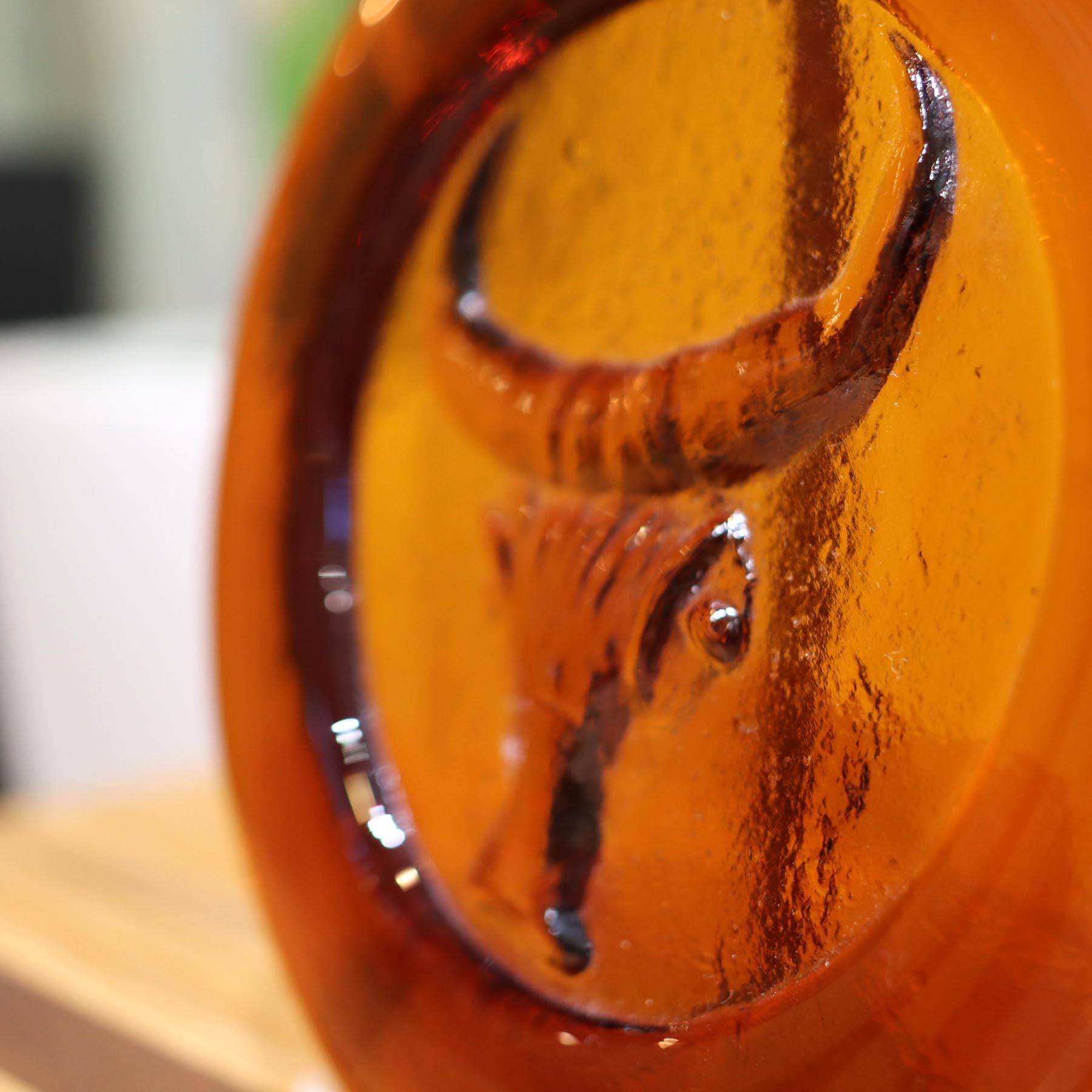 ガラス壁掛けオーナメント