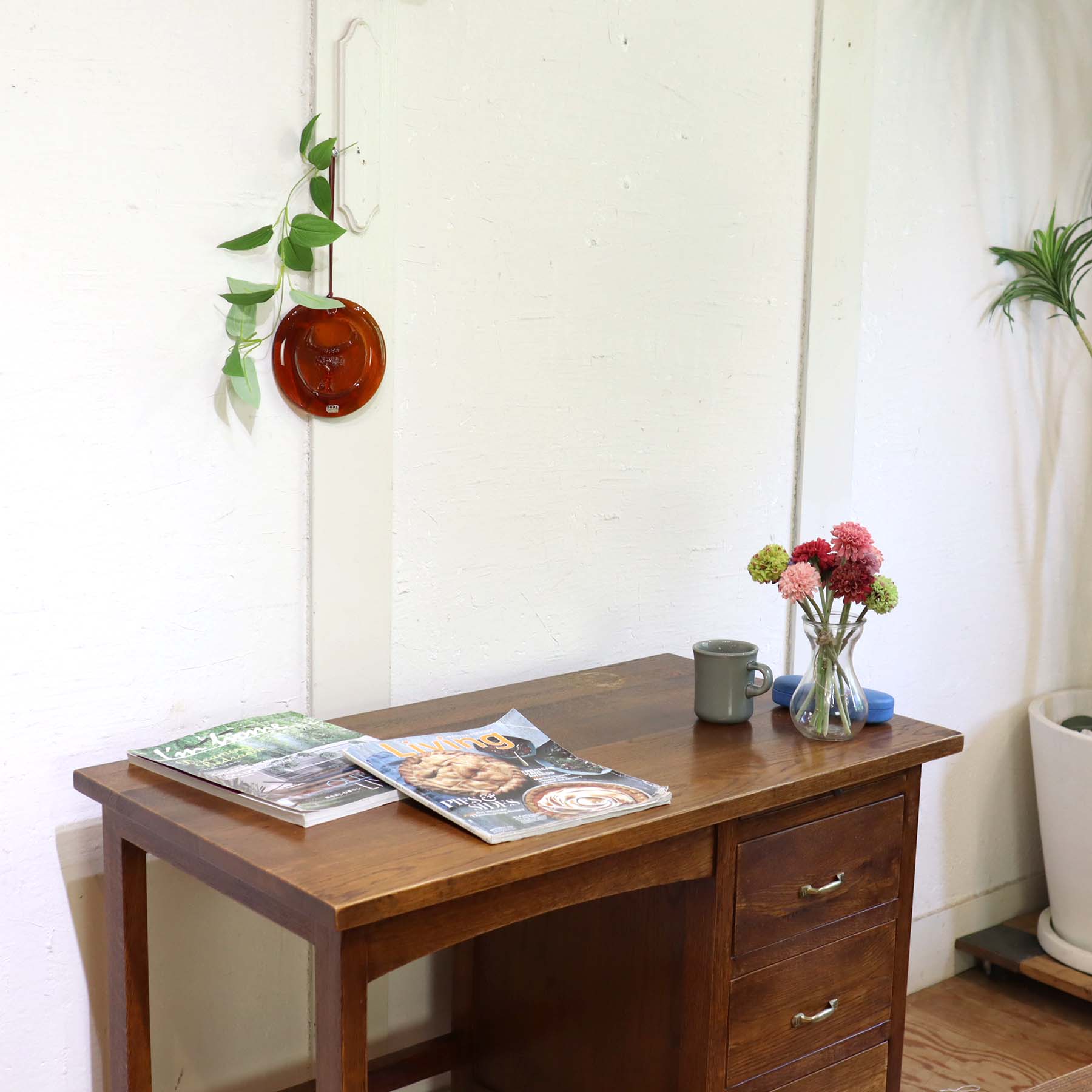 ガラス壁掛けオーナメント